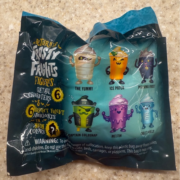 Wendy’s Return of Frosty Frights Halloween 2025 Chilly Gilly Action Figure - Picture 2 of 2